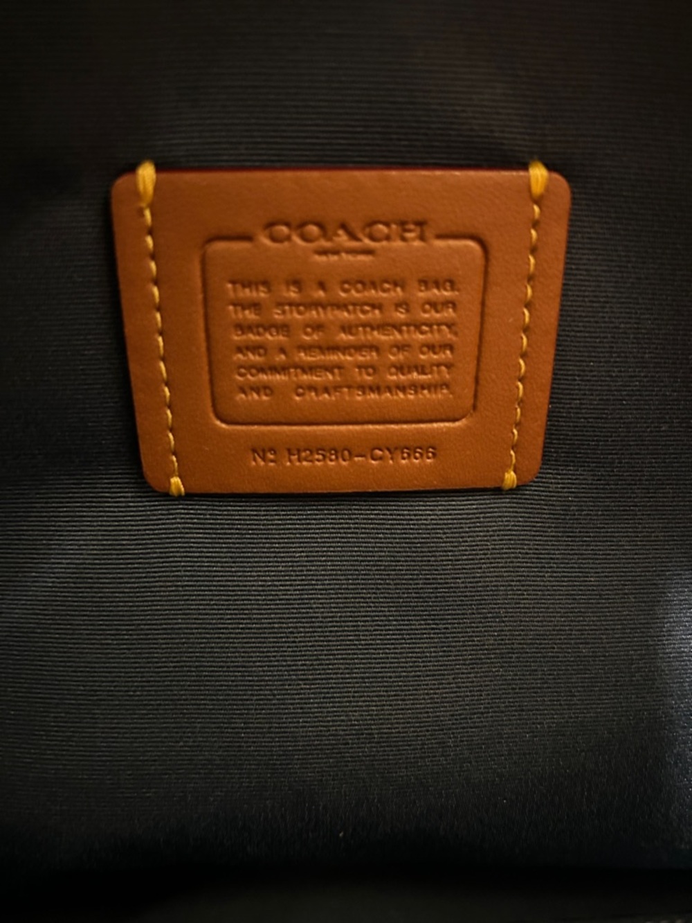 Coach (NWT) Maggie Tote Bag in Deep Blue - Picture 3 of 16